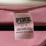 PINK - Victoria's Secret  dog logo Large tee shirt long sleeve‎ Casual Photo 3