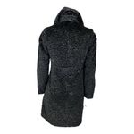 Vintage Persian Jet Black Faux Fur coat by PORTRAIT size PP 0 Photo 7