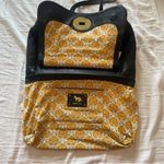 Emma Fox Kiss Lock Black Leather Bag Shoulder Purse Satchel Photo 10