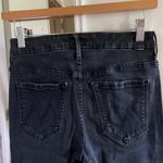 MOTHER Denim MOTHER Black Looker Skinny Jeans Photo 6