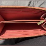 Coach NWOT  Long Wallet With Horse And Carriage logo Salmon Pink Photo 3