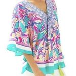 Lilly Pulitzer NWT Lettie Silk Caftan Top Safari Sighted XXS/XS Very Rare Find! Photo 0