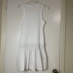 Cinq a Sept Dress Betsie smocked drop waist sleeveless minidress white size XS Photo 4