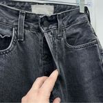 Everlane curvy 90's cheeky straight ankle button fly black jeans women's 25 Photo 2