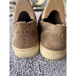 Seychelles  Suede Cutout Slip On Sneakers Casual‎ Shoes Tan Beige 9.5 Photo 3