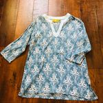 ROCK FLOWER PAPER tunic / beach cover up, size M/L Blue Size L Photo 6