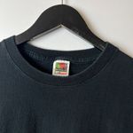 Fruit of the Loom Jazzing Up Your Business T Shirt Vintage 90s Black Large L Graphic Tee Solid Photo 6