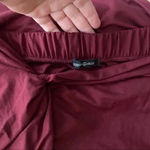 Hippie Chic 🆕 Raisin Side-Slit Maxi Skirt Burgandy M🆕 Photo 7