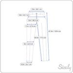 Polvere Italy Gray Green Jeans Velour Embroidered Patches Wide Leg Stretch Size undefined Photo 7