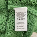 Hunter & Brown Sexy Crochet Knitted Crop Top Sleeveless green size S NWT Photo 5