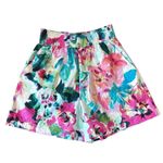 H&M cottonâfloral pull on shorts size xs Photo 8