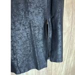 Torrid  Skirt Womens 3 Black Midi Full Zip Asymmetrical Nylon Stretch EUC Photo 4
