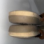 CLIFFS WHITE MOUNTAIN Gorpcore Freedom Sandal Brown Faux Suede Flip Flops Sz 8 Photo 10