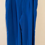 Ted Baker  London Blue Pleated Culotte Pants Wide Leg Size 4 NWT Photo 0