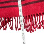 Nine Company Vintage Y2K Skirt 10 Red Fringe Hem Wool Blend Midi Boho Western Photo 9