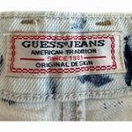 Guess Like New  Raw Hem Button Fly Tie Dye Jean Shorts. Photo 5