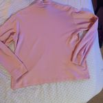 J.Crew  Top Women’s Sz M Mauve Long Sleeve Mock Neck Pullover Shirt Photo 4