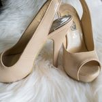 Rue 21  Tan Sling Back Peep Toe Heels Photo 1