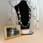 Tranquil Treasures Collection Semiprecious Jade Stone Necklace Green Photo 1