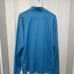 Nike Running Blue Athletic Quarter Zip Pullover Photo 1