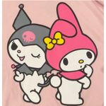 Sanrio Pink My Melody‎ and Kuromi Hoodie Photo 3