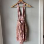 NBD Emmeline Mini Halter Dress Sequins Photo 4