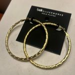 Belk Gold Hoop Earrings Photo 1