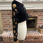 Y2K Club Exx Clubwear Cutout Long Sleeve Top / L / Excellent condition Black Size M Photo 1