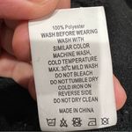 Zyia Active Flying V Black Cheetah Fleece Jacket Full Zip Womens XXXL 3XL Photo 4