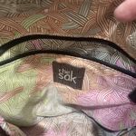 The Sak  Iris Black Pebbled Leather Adjustable‎ Crossbody Purse Shoulder Bag Photo 5