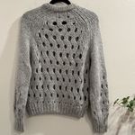 & Other Stories & Other Stories XS Gray Wool Alpaca Blend Chunky Open Knit Pullover Sweater Photo 1