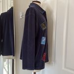 Classic Elements Vintage 90s Christmas/winter embroidered Terry button down Photo 9