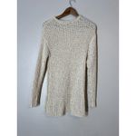 Z Supply Cream Open Knit Fitted Tunic Length Sweater Womens Sz S Cozy Beachy Photo 3