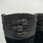 Aquatalia  Leather and suede knee high boots A7 Photo 2