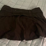 Lululemon Play Off the Pleats black skirt women’s size 8 Photo 0