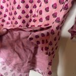 Punit Balana Kaftan Kurta Pink floral Gold top sz S Photo 7