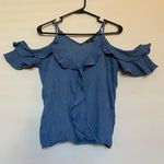 Moa Moa Blue Blouse Photo 0