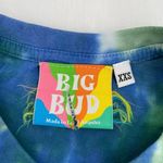 Big Bud Press Short Sleeve Tee Blue Green Ocean Mermaid Tie Dye Unisex Size XXS Photo 5