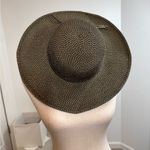 Nine West Black and Gold Wide-Brimmed Hat Photo 0