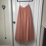 Revelry Skylar desert rose tulle maxi skirt size 4 wedding guest‎ formal spring Pink Photo 1