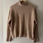 J.Crew Brown Merino Wool Alpaca Blend Mock Neck Sweater Photo 0