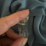 Vince Camuto Elegant Blue Ruffle Sleeve Top Career Office Workwear Photo 6