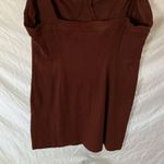 Free People : Terracotta Corduroy style Tie Straps Dress- Soft Photo 14