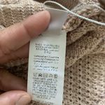 Musera Women Crochet Mini Dress Size Small Beige Tan Photo 4