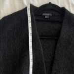 COS  Cardigan Sweater Knit Long Midi Wool‎ Mohair Black Sz XS Photo 5