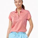 Lilly Pulitzer  Women’s Pink Polo Shirt Photo 2
