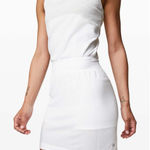 Lululemon Flex on Court White Athletic Tennis Dress Size 8 Photo 0