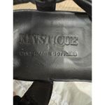 Mystique x Stephanie Gottlieb Collab Miranda Black Faux Pearl Sandals Size 8 Photo 2