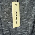 Max Studio  jersey trimmed slub summer maxi dress striped NWT #719 Photo 4