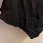 Mangdiup Womens Black Bodysuit L Large V Neck Bust 38” NWT New One Piece Photo 5